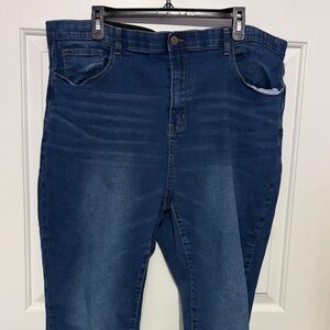 SHEIN Curve denim jeans straight leg size 4XL